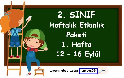 2. Sınıf 1. Hafta Etkinlik Paketi (12 - 16 Eylül)